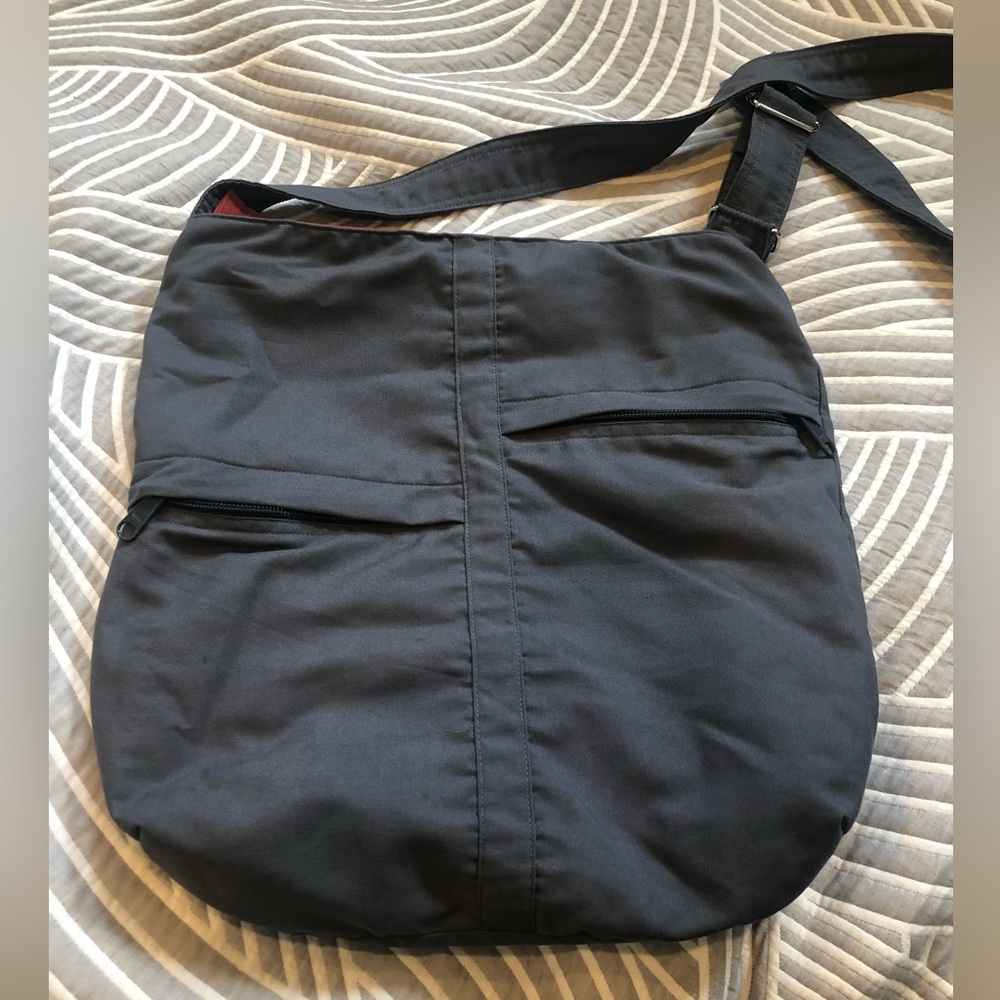 Handmade "Tippy Thai" canvas crossbody purse